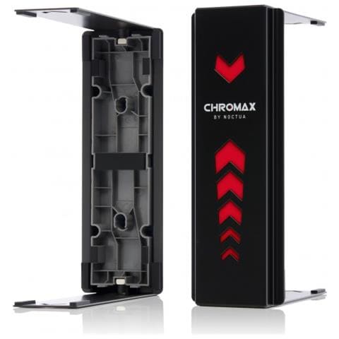 NA-HC3 chromax. black. swap CPU-Kühler-Abdeckung - schwarz - Foto 1