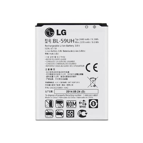 Ricambio Batteria Originale Lg Bl-59uh 2370mah Per Lg G2 Mini D620 - Foto 2