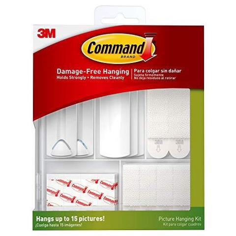 Comando Quadro Appeso Kit - Ideale Per Appendere Immagini Incorniciate E Manifesti - Si Blocca Fino A 15 Immagini - Foto 1