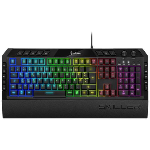 Skiller SGK5 tastiera Gaming USB QWERTZ Tedesco Nero - Foto 2