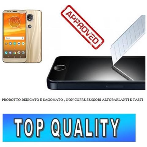 Tempered Glass Screen Protector Pellicola Vetro Temprato Motorola Moto E5 Plus - Foto 1