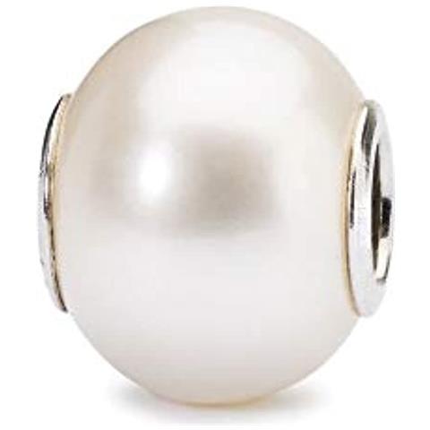 Argento Bead Perla Bianca - Foto 1