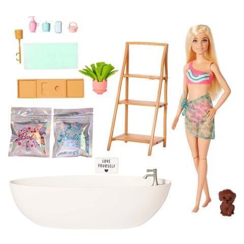 Playset Mattel Hkt92 Barbie Vasca Relax Con Bambola Assortito - Foto 1