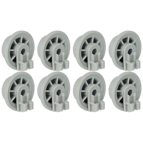VHBW 8x Ruota Per Cestello Inferiore Compatibile Con Pitsos Lavastoviglie - Diametro 35 Mm