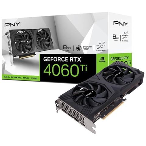 GeForce RTX 4060 Ti 8GB  GDDR6 PCI E 4.0 3 x DisplayPort / 1 x HDMI - Foto 1
