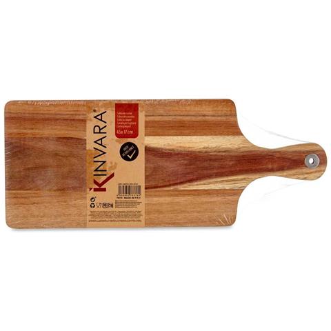 Tagliere Bianco Legno Di Acacia 17,3 X 1,5 X 44,8 Cm (12 Unità) - Foto 2