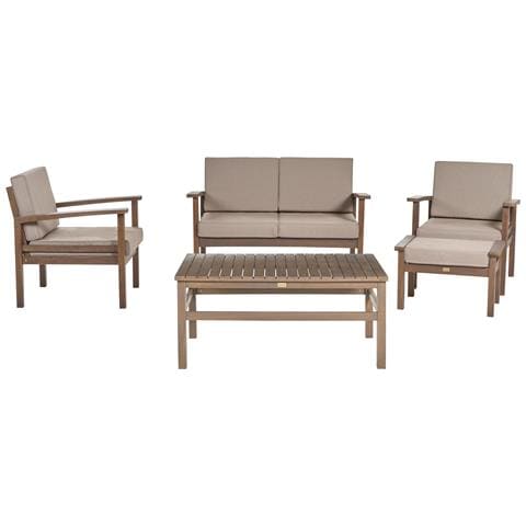 Set Giardino Legno Scuro D'acacia Certificato Fsc® Manila - Foto 8