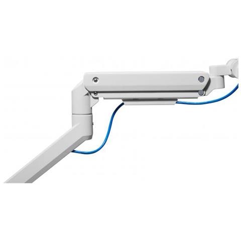 650181 Supporto Da Tavolo Per Tv A Schermo Piatto 124,5 Cm (49"") Bianco Scrivania - Foto 3