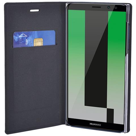 Custodia Per Huawei Mate 10 Lite Con Funzione Supporto E Portacarte, Nero - Foto 2