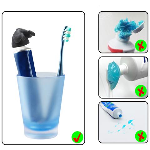 Divertente Tappo Per Dentifricio Black - Foto 2