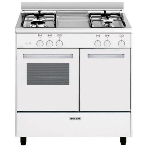 Cucina A Gas Ga85pmwh 4 fuochi Capacita 49l Colore Bianco - Foto 1