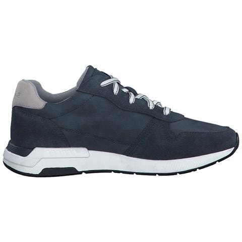 Navy Sneakers Pelle Scarpe Uomo Blu Eu 40, 5-13619-42 805 - Foto 3