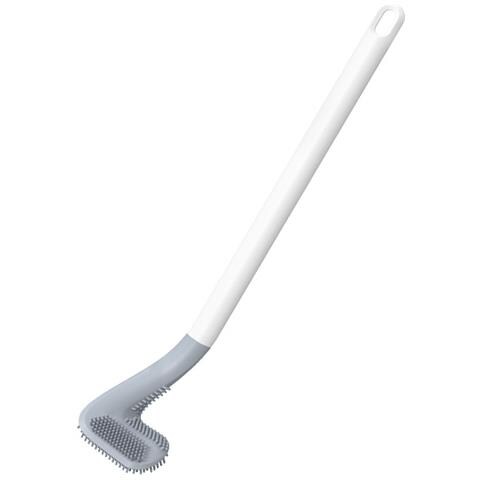 Scopino Per Wc Con Testa Da Golf A Manico Lungo White - Foto 1