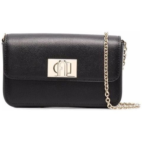 1927 Mini Crossbody Nero Borsa Tracolla Corssbody Pelle Borse Donna Nero Eu One Size, We00265-are000-o6000 - Foto 1