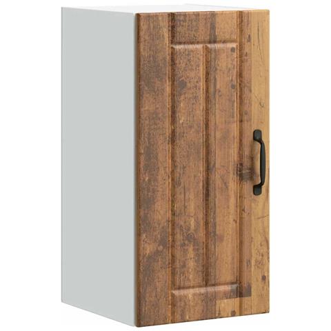 Pensile Da Cucina Lucca Legno Antico In Legno Multistrato - Foto 1