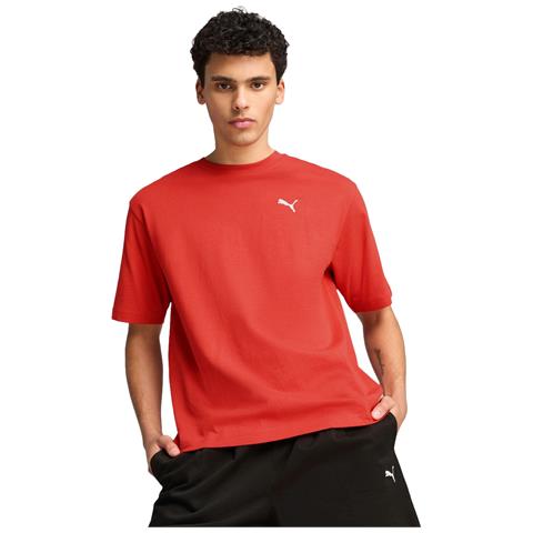 Wardrobe Ess Boxy Tee 62964515, Uomini, Rosso, M - Foto 1