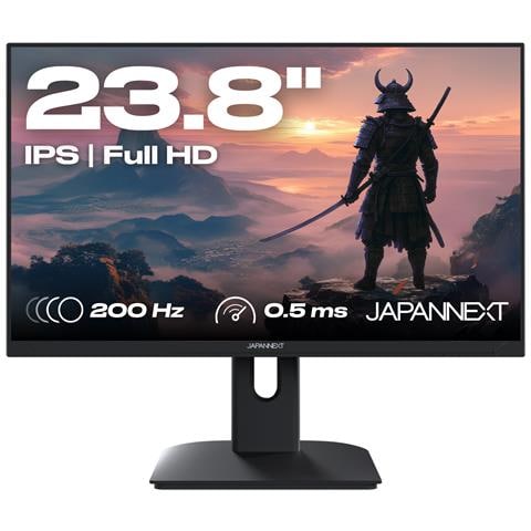 JN-I238FHD200F Monitor PC 60,5 cm (23.8") 1920 x 1080 Pixel Full HD LCD Nero - Foto 1