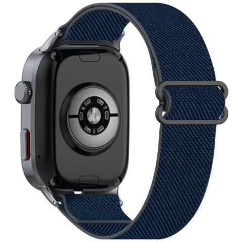 Cinturino Elastico In Nylon Per Huawei Watch D2: Cinturino Regolabile E Intrecciato Blue - Foto 3