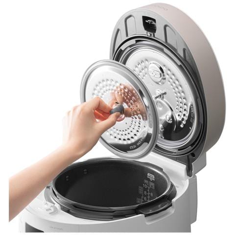 Cuciriso CRP-ST0609F con Capacità 1.08 lItri Potenza 880 W Colore Champagne Bianco - Foto 10