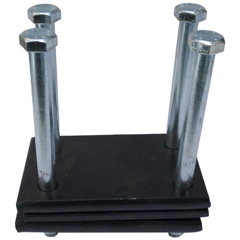 Staffa Completa Per Molla 35x35 Trave 100x100 - Foto 3