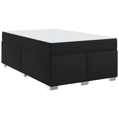 Struttura del letto Nero 120 x 190 cm Pelle sintetica - Foto 1