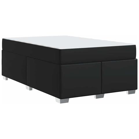 Struttura del letto Nero 120 x 190 cm Pelle sintetica - Foto 9
