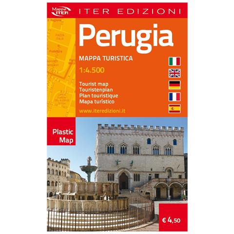 Perugia. Pianta turistica 1:4.500 - Foto 1