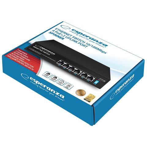 Ens105 Switch 6 Porte Poe 10/100 60w - Foto 2
