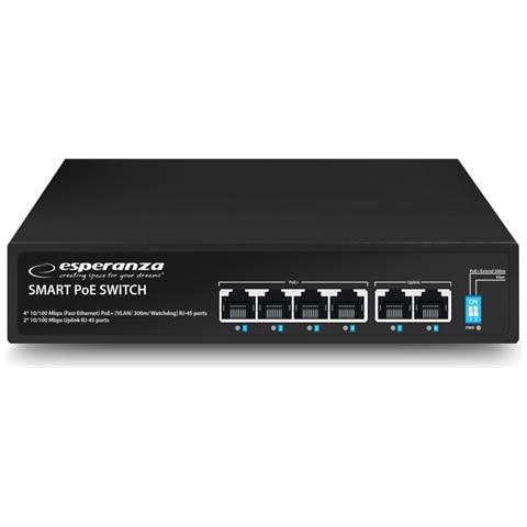 Ens105 Switch 6 Porte Poe 10/100 60w - Foto 1