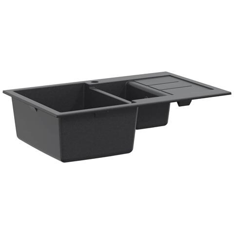 Lavello da cucina a doppia vasca Granito 80 x 50 x 30,5 cm - Foto 1