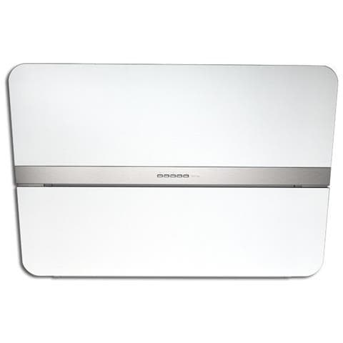 Cappa Flipper a Parete 55 cm Aspirante / Filtrante Colore Vetro Bianco Satinato - Foto 1
