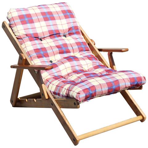 Poltrona Sdraio 3 Posizioni Bordeaux Con Cuscino Per Interno, Veranda Salotto Sdraio Portico - Foto 1