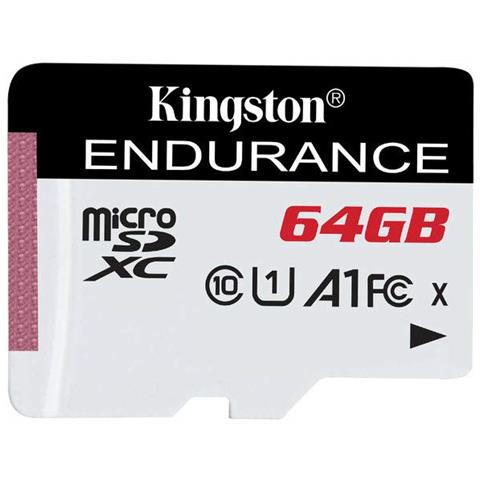 MicroSD XC High Endurance Capacità 64 GB UHS-I Classe 10 Velocità lettura 95 MB / s  - Foto 2