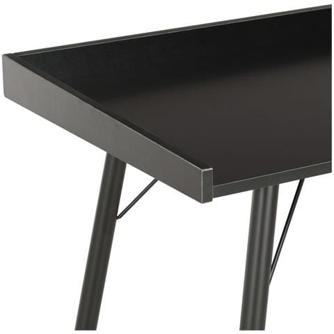 Scrivania Nera 90x50x79 Cm - Foto 2
