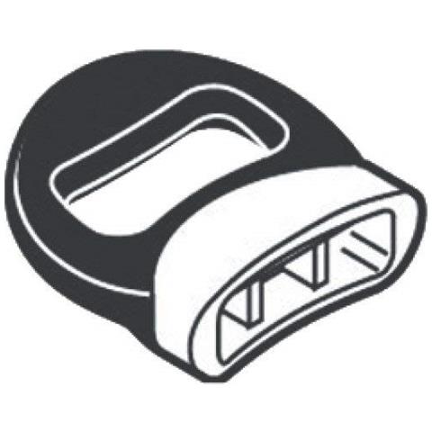 Gegengriff Schwarz 22cm Sico, Schwarz / matt - Foto 2