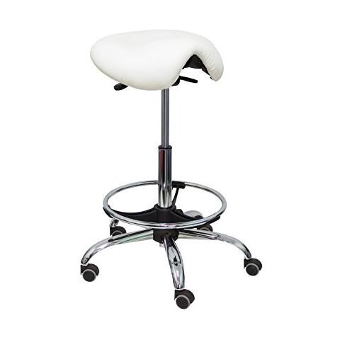 Ergo - sgabello Ergonomico E Sordità Girevole Con Sedile Anatomico E Regolabile In Altezza - Foto 1