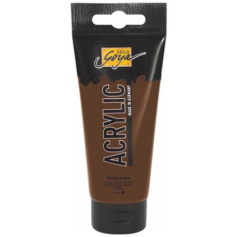 Colore Acrilico Solo Goya Acrilico 100 Ml - Umber - Foto 1