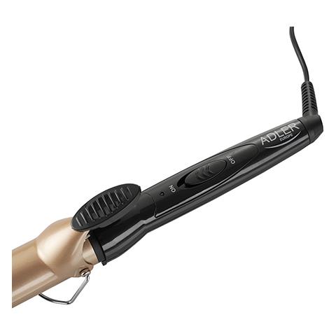 Arricciacapelli In Ceramica Adler Ad2112 Riscaldamento Rapido Cavo Girevole 120w - Foto 2