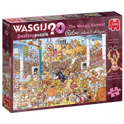 Puzzle Wasgij Destiny 4 The Wasgij Games 1000 Pezzi - Foto 1