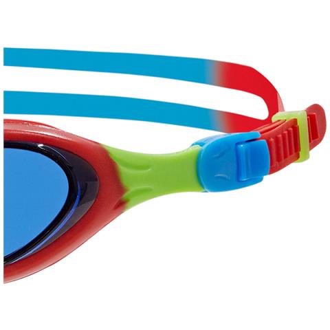 Goggle Color Super Seal Junior Blu Regular Blu / rosso - Foto 3