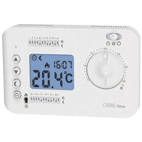 Cronotermostato Digitale Virtus Orbis Da Parete, Programmazione Giornaliera - Foto 1