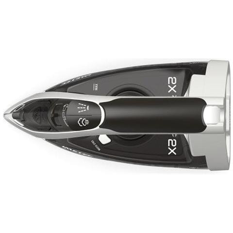 Ferro da Stiro a Vapore Zerocalc Z1 2800 Capacità 0.25 Litri Potenza 2200 Watt Colore Nero /Bianco - Foto 2