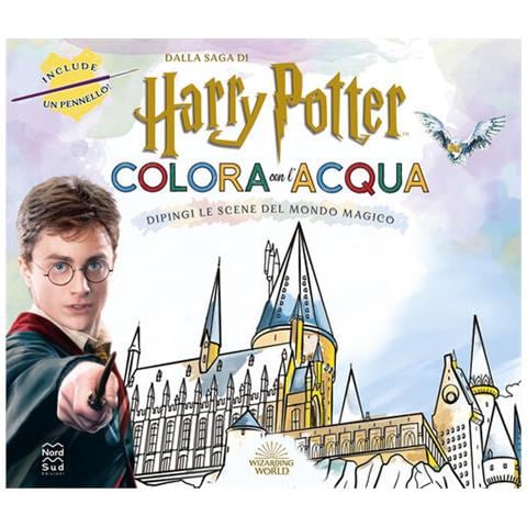 J. K. Rowling - Harry Potter. Colora Con L'acqua. Con Pennarello - Foto 2