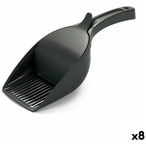 Pala Reclaimer Stefanplast Antracite Plastica 12 X 7 X 27, 5 Cm (8 Unità) - Foto 1