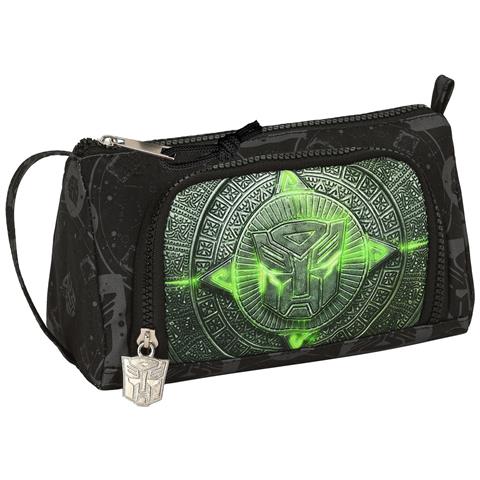 Astuccio Scuola Transformers 20 X 11 X 8.5 Cm Nero - Foto 1