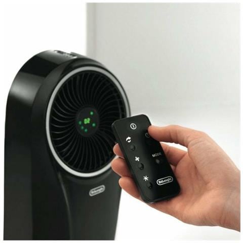 Raffrescatore Evaporativo Comfort EV-250BK a Colonna con Serbatoio 4.5 Litri 3 Velocità IPX4 Display LED Potenza 70 W Colore Nero - Foto 6