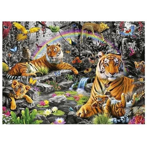 Puzzle Paesaggio E Natura - Educa - Giungla Radiosa - 1500 Pezzi - Bustina Di Colla Inclusa - Foto 1