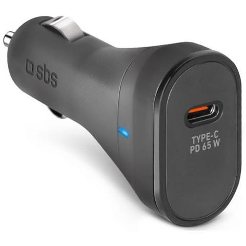 Sbs Tecrpd65w Caricabatterie Per Dispositivi Mobili Nero Auto - Foto 1