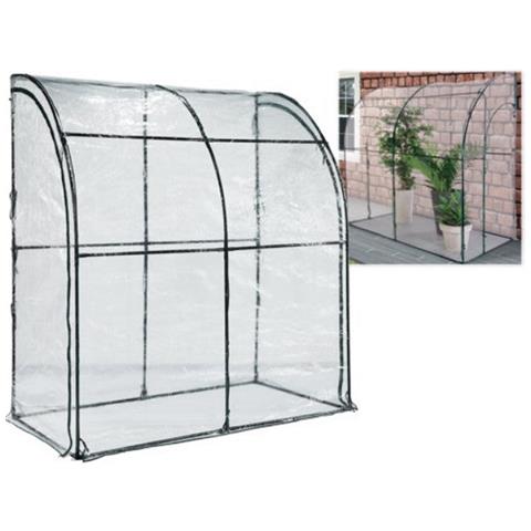 Serra Da Giardino E Balcone A Parete In Pvc 100x200x215 Cm - Foto 2