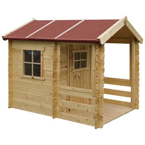 TIMBELA Casetta Legno Per Bambini Casetta Giocattolo Per